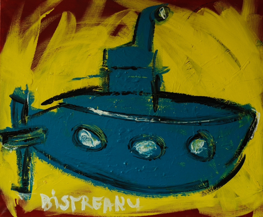 Yellow Submarine Turned Blue in the Red Sea